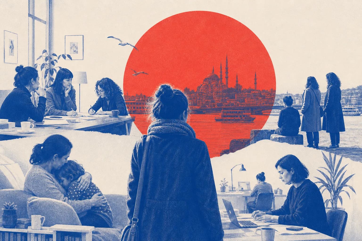 Editorial illustration for Council Decision on EU position in Istanbul Convention committee