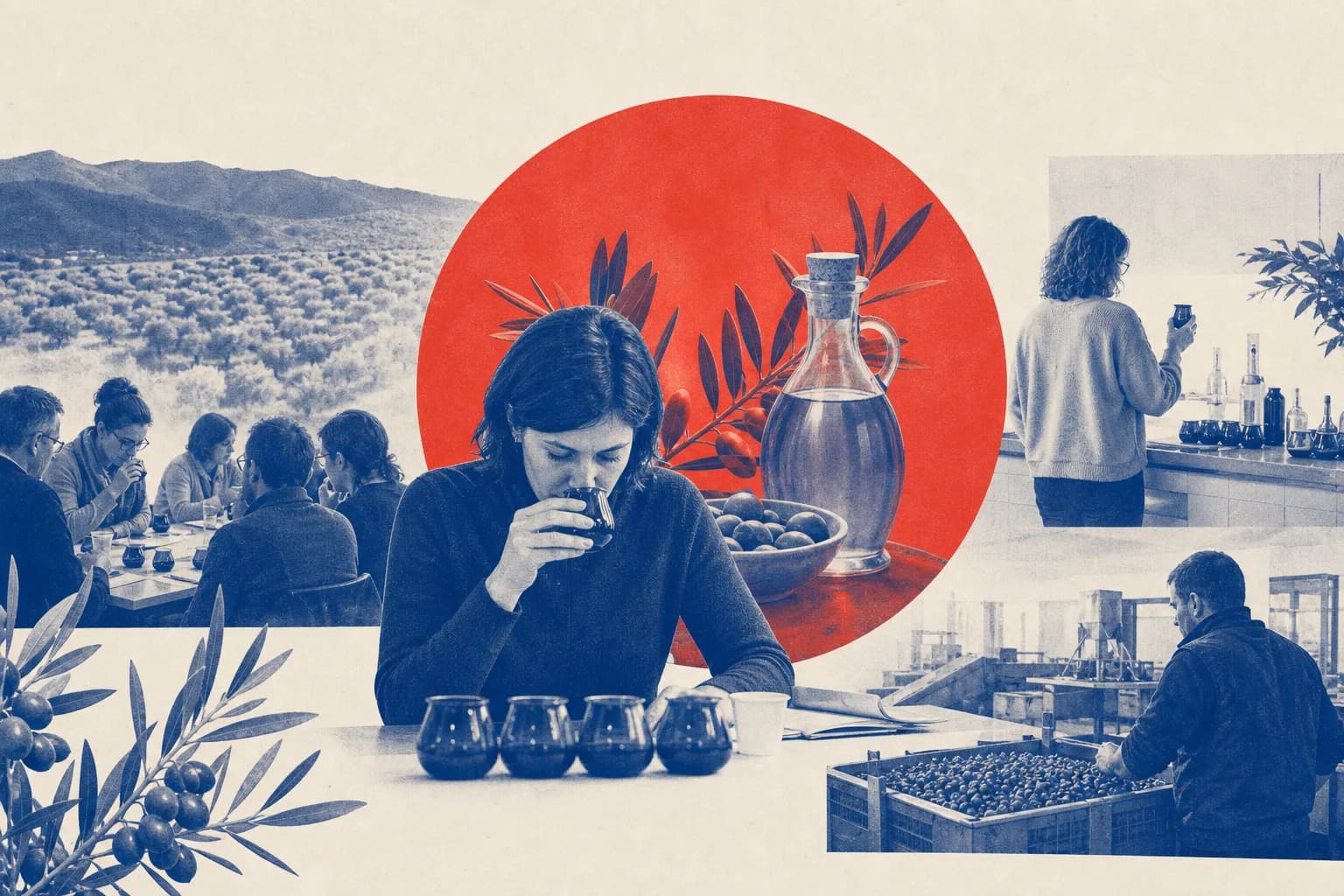 Editorial illustration for Council Decision on virgin olive oil tasting method